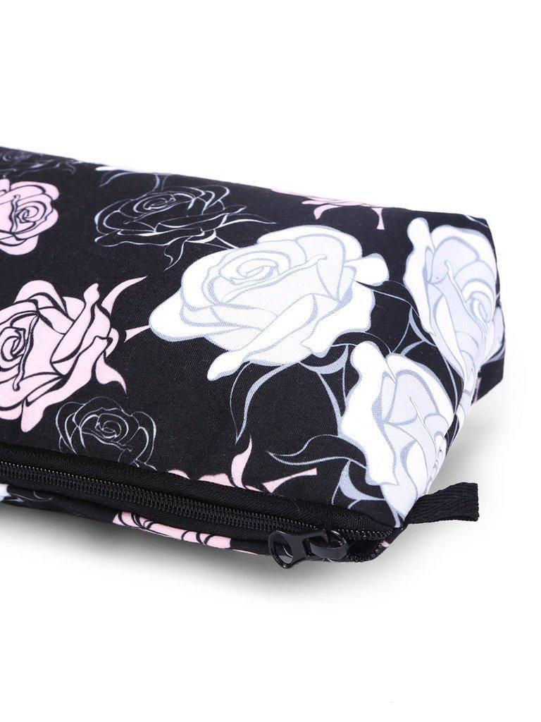Rose Print Makeup Bag-makeup-Des Mess