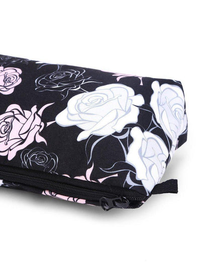 Rose Print Makeup Bag-makeup-Des Mess