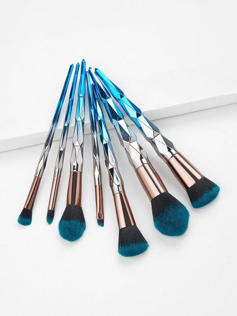 Ombre Handle Makeup Brush 7pcs-makeup-Des Mess