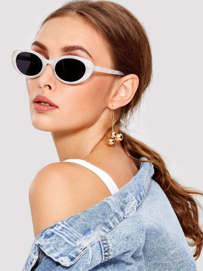Two Tone Cat Eye Sunglasses-accessories-Des Mess