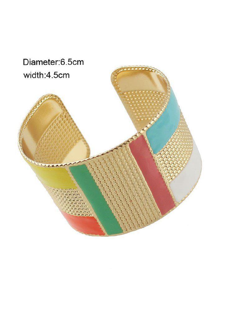 P-Green Steampunk Cuff Bracelets Bangles--Des Mess