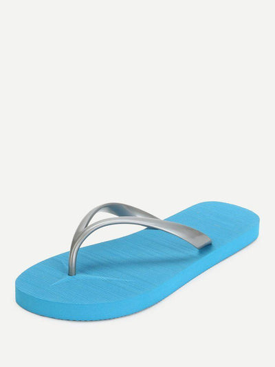 Letter Toe Post Sandals-shoes-Des Mess