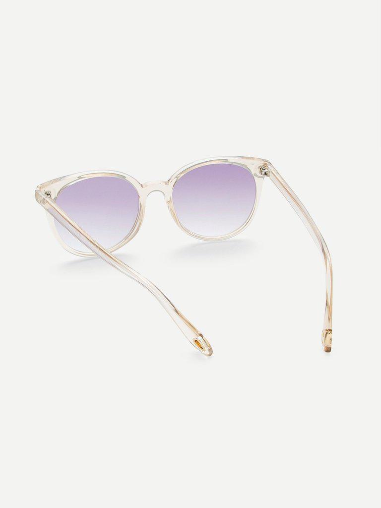 Mirror Lens Cat Eye Sunglasses-accessories-Des Mess