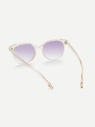 Mirror Lens Cat Eye Sunglasses-accessories-Des Mess