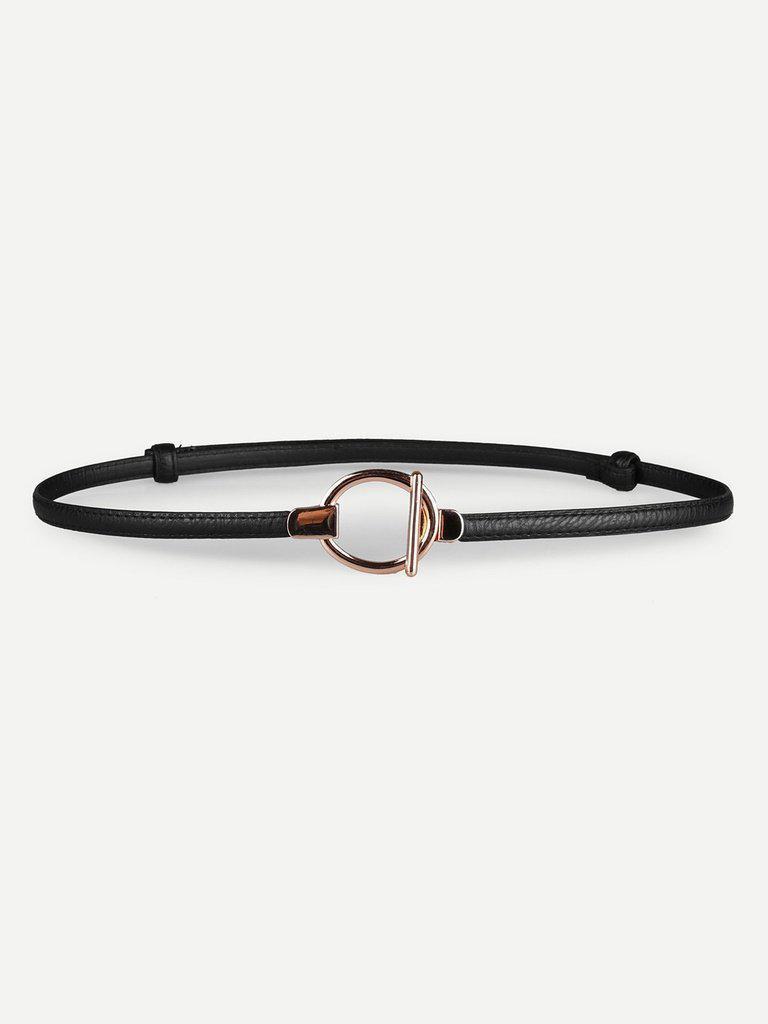 Metal Buckle Skinny Buckle-accessories-Des Mess