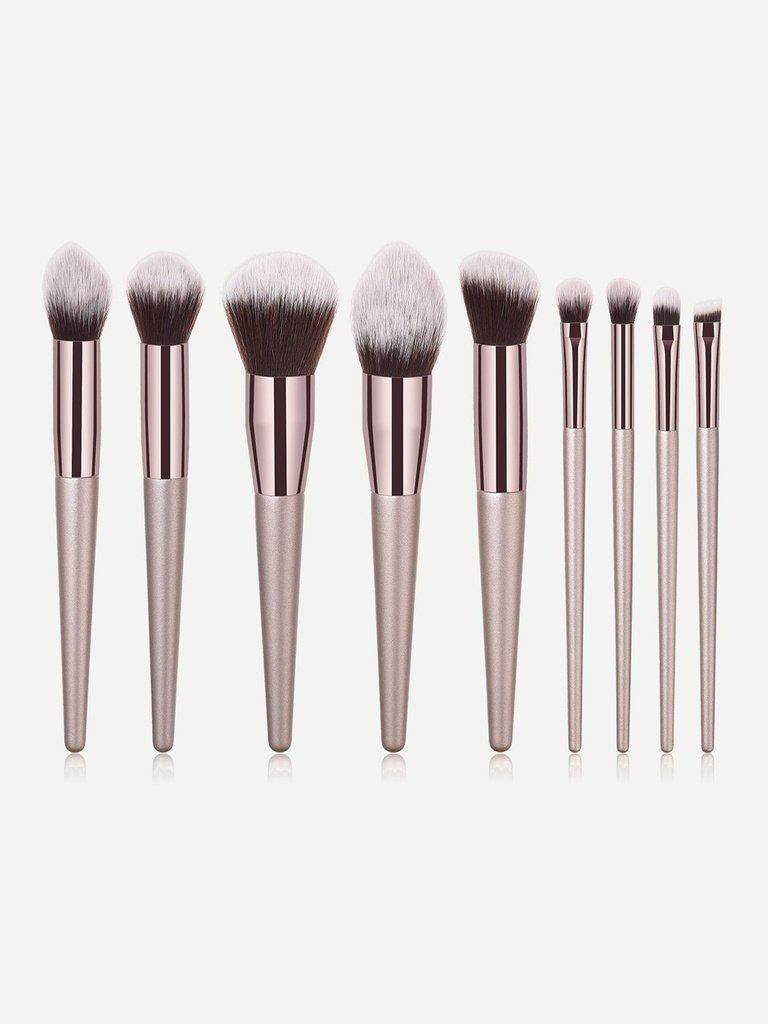 Soft Makeup Brush 9pcs-makeup-Des Mess