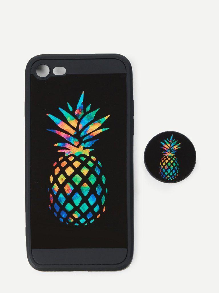 Pineapple Print iPhone Case-others-Des Mess