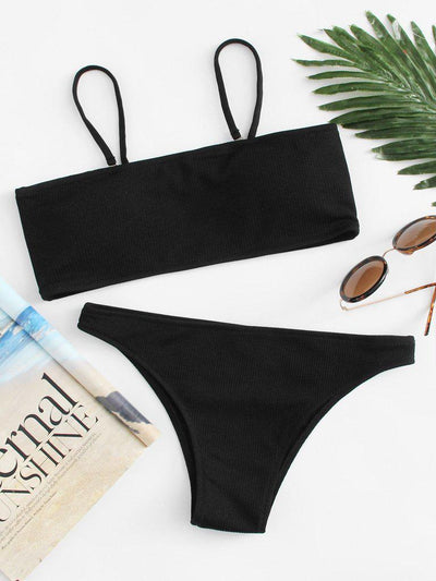 Detachable Straps Bikini Set-swimwear-Des Mess