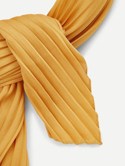 Simple Pleated Bandana-accessories-Des Mess