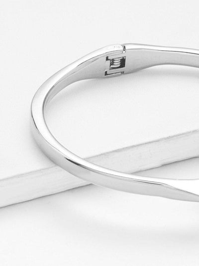 Open Spring Cuff Bangle--Des Mess