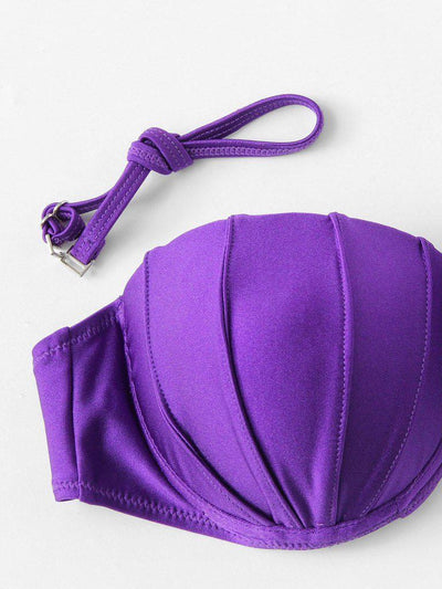 Scale Pattern Bikini Set-swimwear-Des Mess