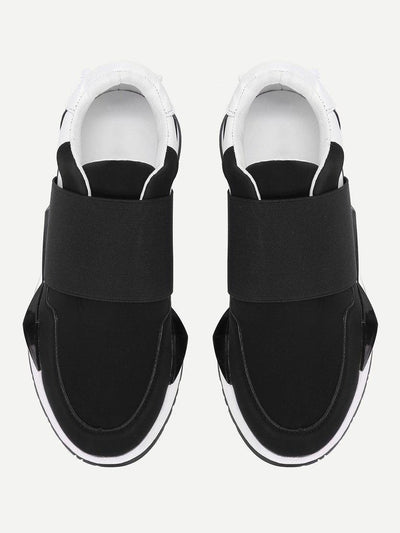 Two Tone Slip On Sneakers-shoes-Des Mess