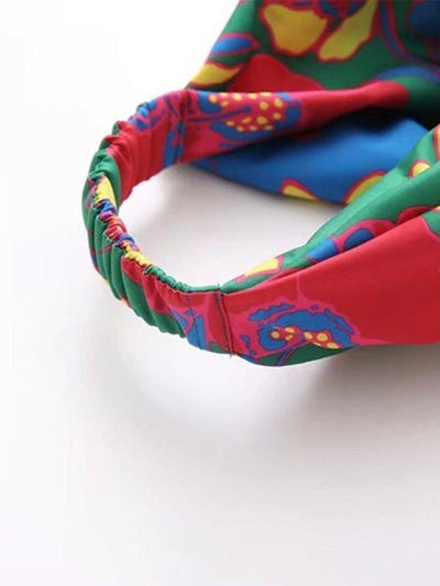 Florals Twist Headband-hair-Des Mess