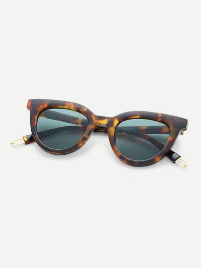 Tinted Flat Lens Sunglasses-accessories-Des Mess