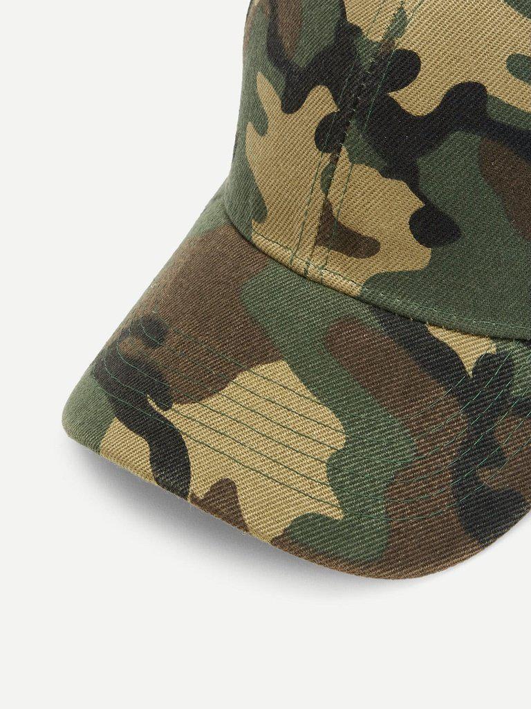 Camouflage Baseball Cap-accessories-Des Mess