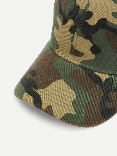 Camouflage Baseball Cap-accessories-Des Mess