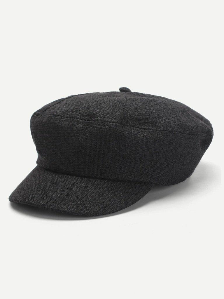 Plain Baker Boy Hat-accessories-Des Mess