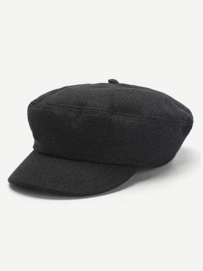 Plain Baker Boy Hat-accessories-Des Mess