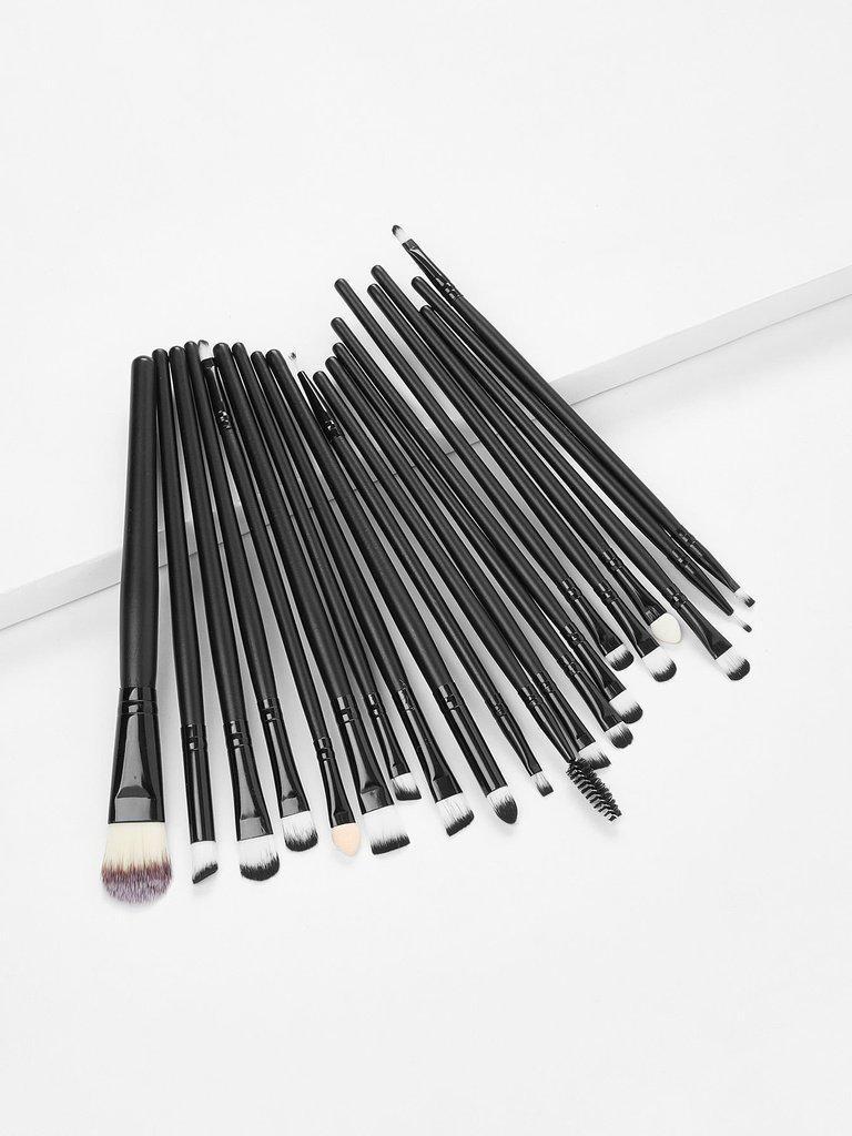 Professional Makeup 20pcs Brushes Set Powder Foundation Eyeshadow Eyeliner--Des Mess