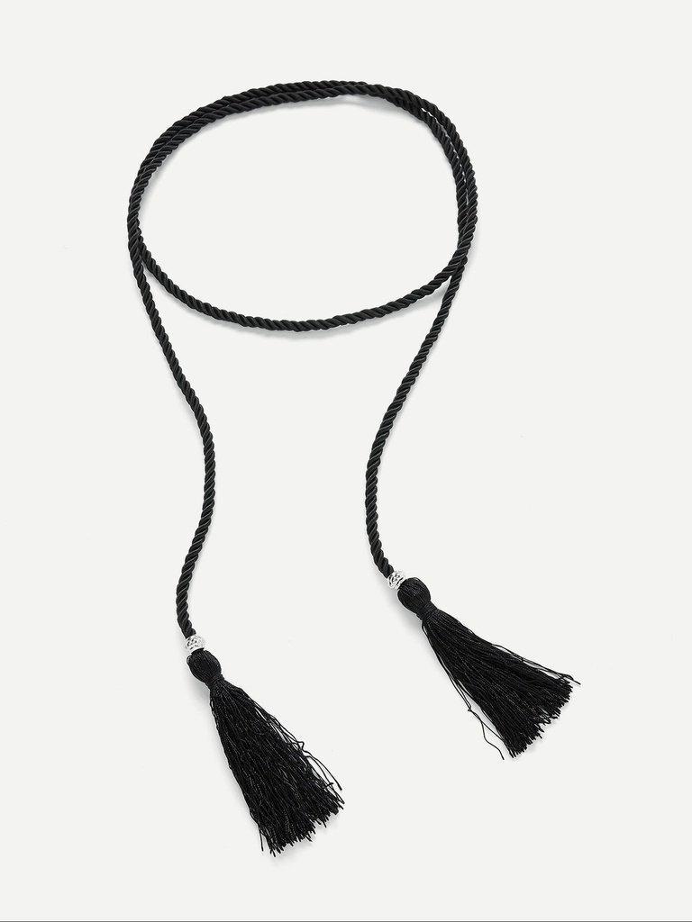 Tassel Skinny Belt-accessories-Des Mess