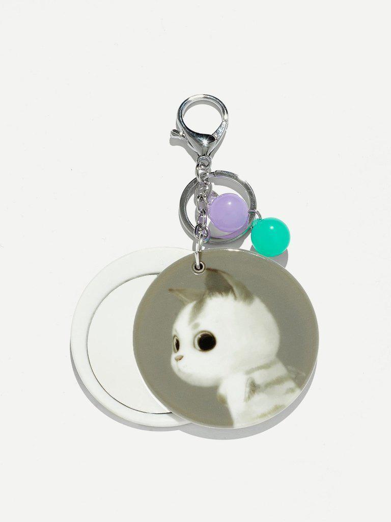 Round Cat Keychain-others-Des Mess