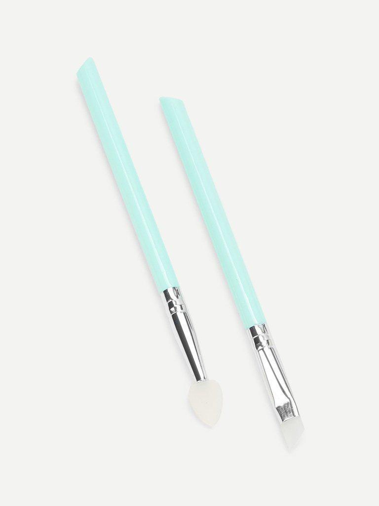 Silica Gel Makeup Brush 2pcs-makeup-Des Mess