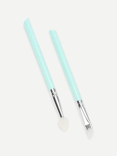 Silica Gel Makeup Brush 2pcs-makeup-Des Mess