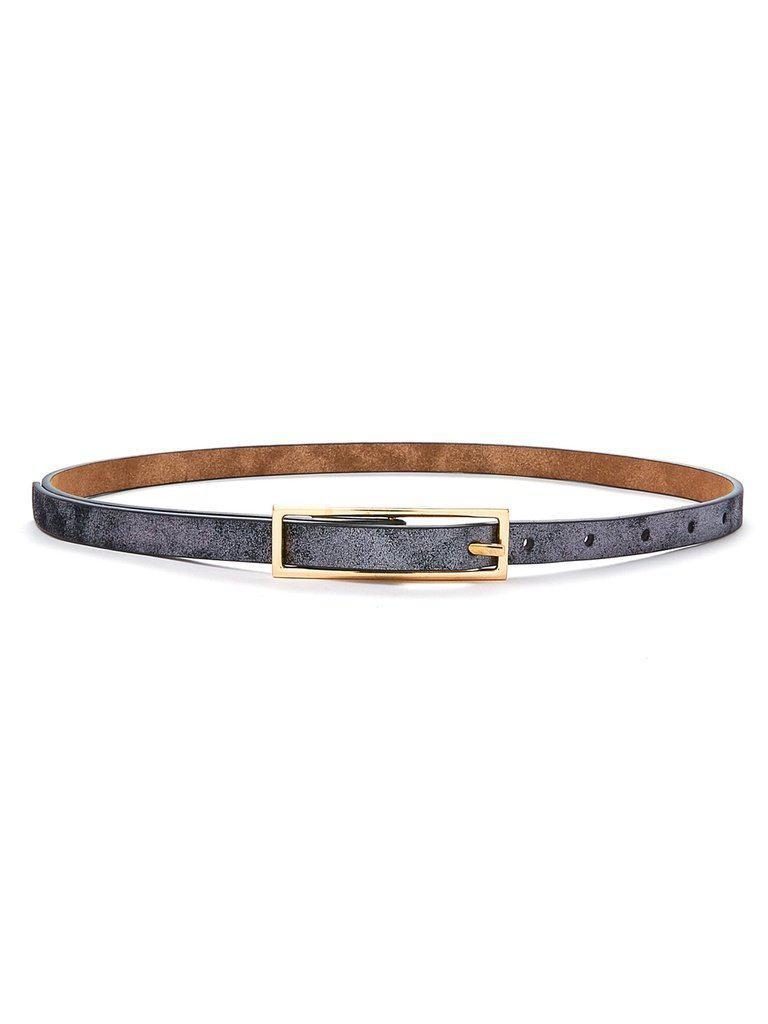 Square Buckle Skinny Belt-accessories-Des Mess