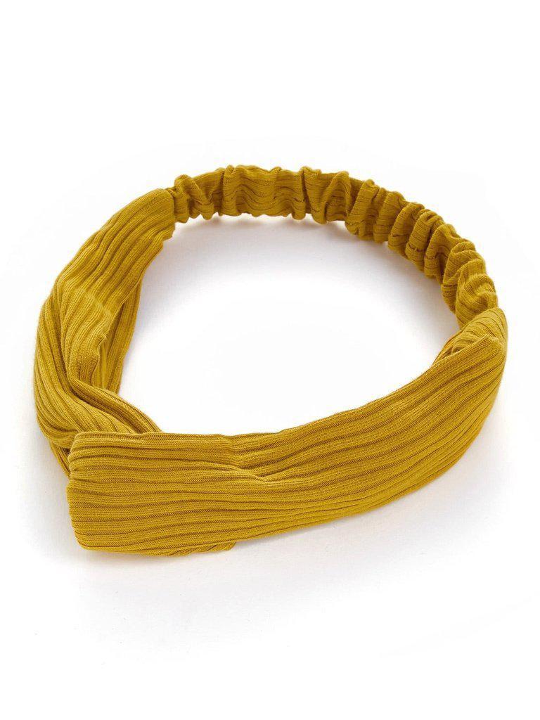 Ribbed Twist Headband-hair-Des Mess
