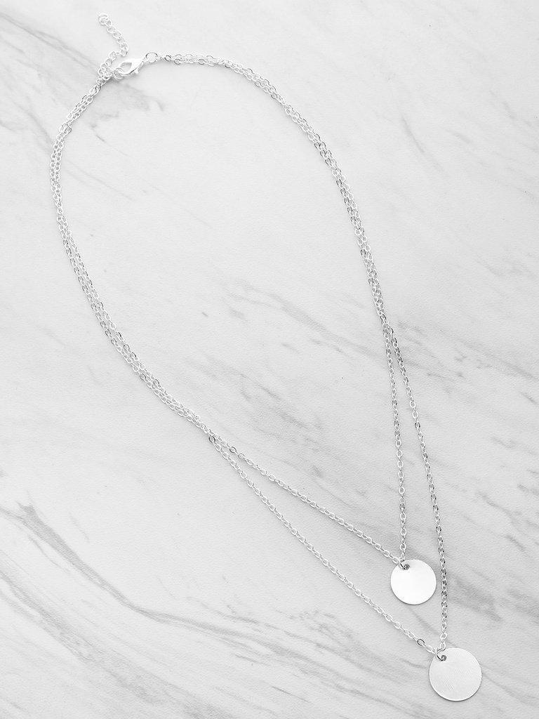 Sequin Decorated Layered Necklace-jewelry-Des Mess