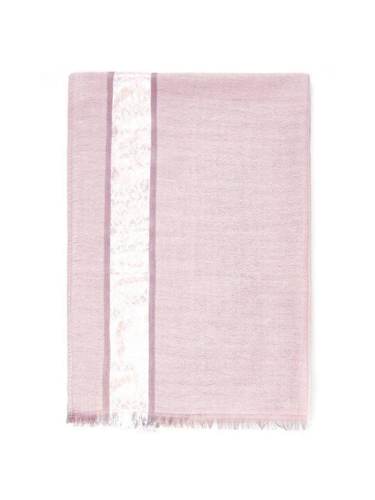 Frayed Trim Light Weight Scarf-accessories-Des Mess