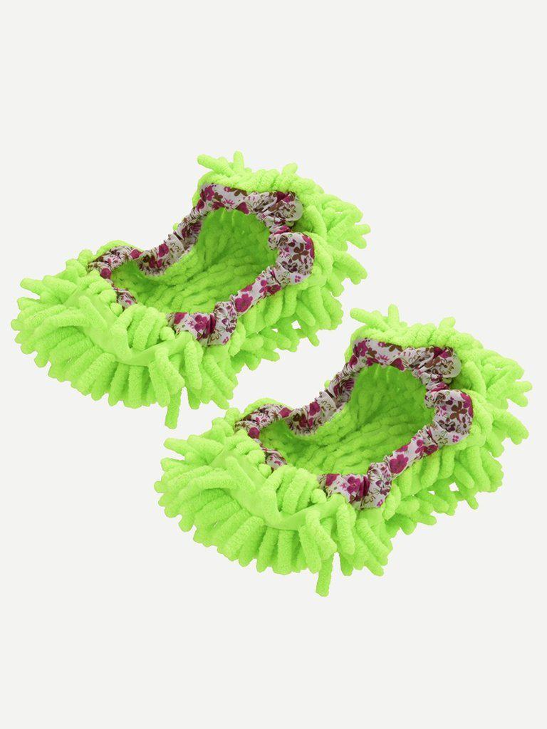 Chenille Mop Slippers-others-Des Mess