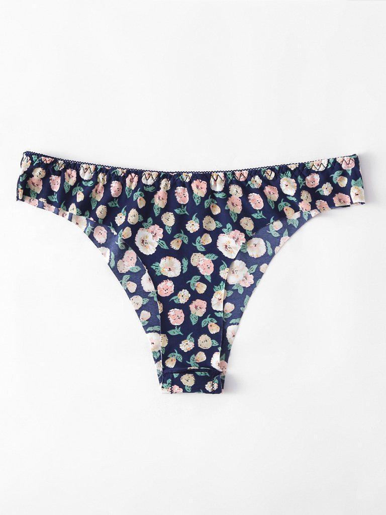 Calico Print Panty-lingerie-Des Mess