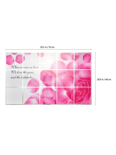 Flower Pattern Oil Proof Sticker-others-Des Mess