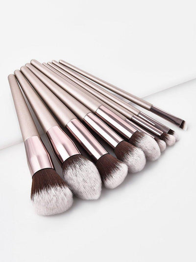 Soft Makeup Brush 9pcs-makeup-Des Mess