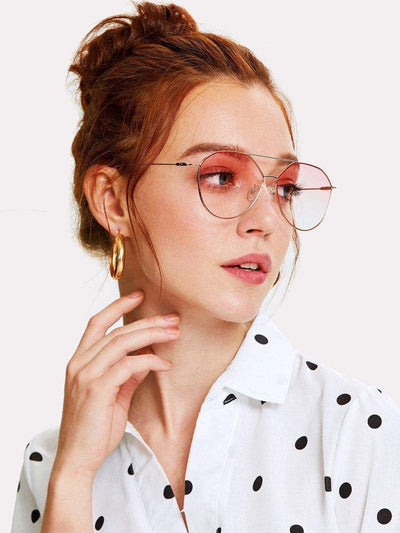Double Bridge Ombre Sunglasses-accessories-Des Mess