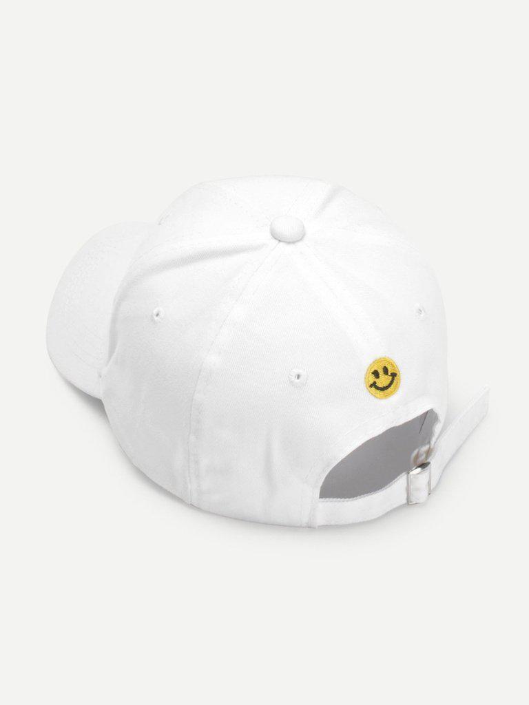 Embroidered Letter Baseball Cap-accessories-Des Mess