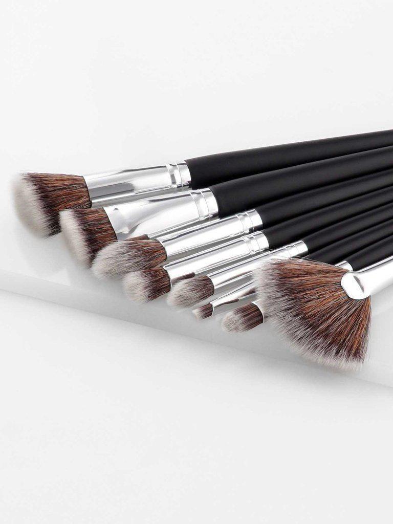 Two Tone Handle Professional Makeup Brush Set-makeup-Des Mess