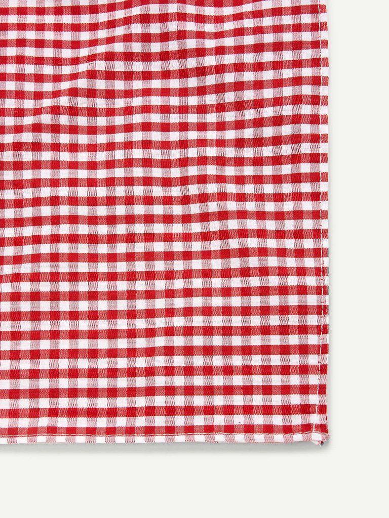 Gingham Pattern Bandana-accessories-Des Mess