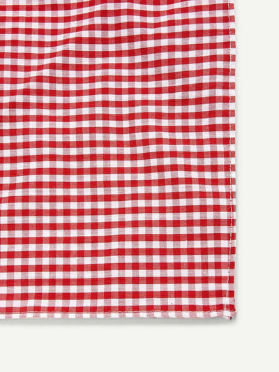 Gingham Pattern Bandana-accessories-Des Mess