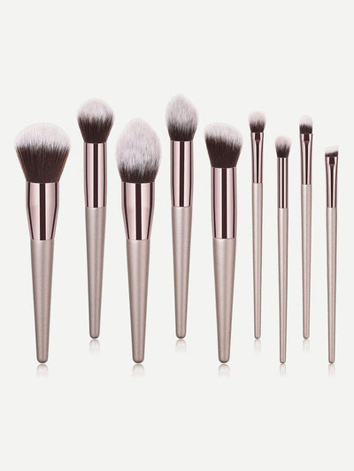Soft Makeup Brush 9pcs-makeup-Des Mess
