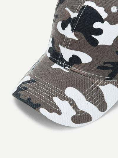 Camouflage Baseball Cap-accessories-Des Mess
