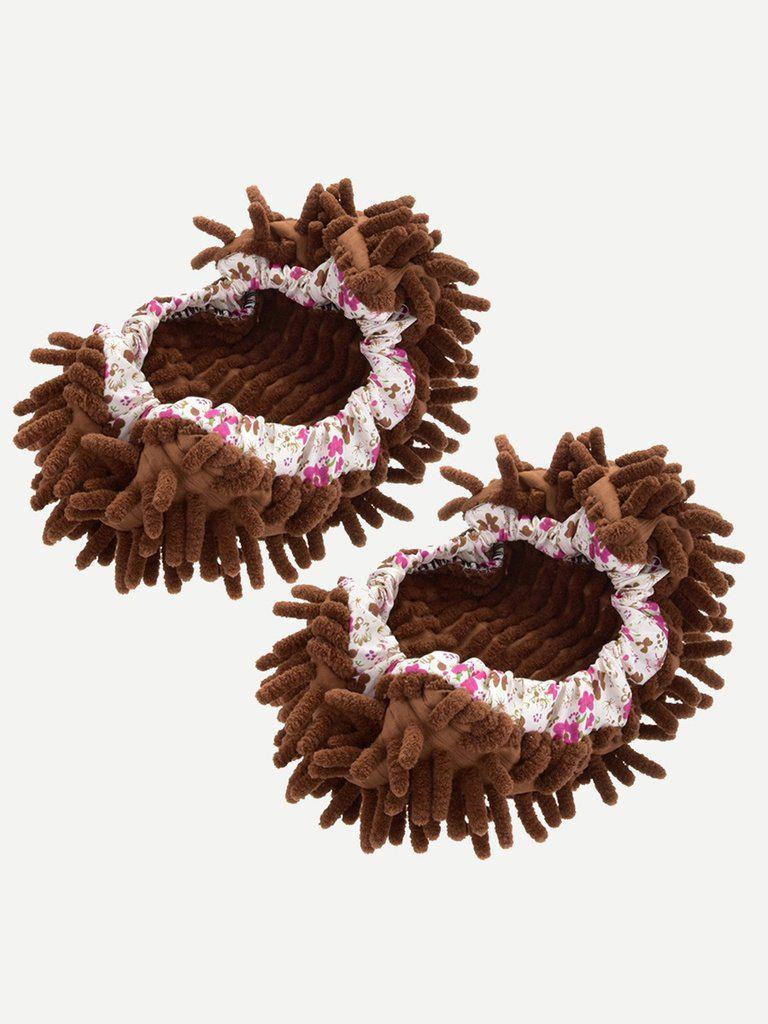 Chenille Mop Slippers-others-Des Mess