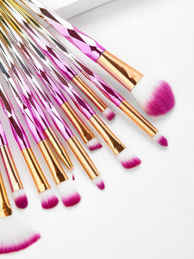 Ombre Handle Makeup Brush 20pcs-makeup-Des Mess