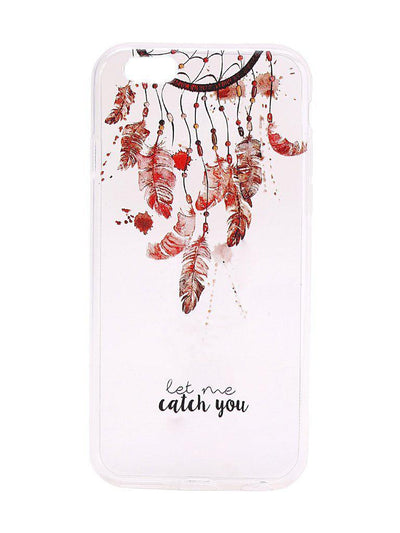 Clear Dreamcatcher Print iPhone Case-others-Des Mess