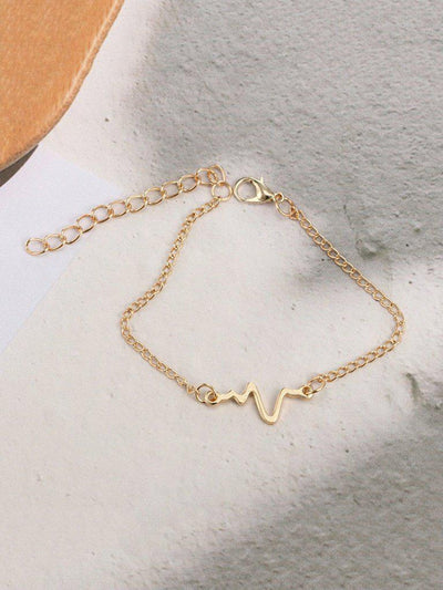 Mental Decorate Chain Bracelet--Des Mess