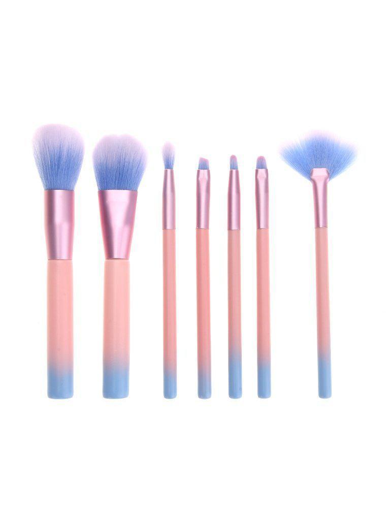 Ombre Bristle Makeup Brush 7pcs--Des Mess