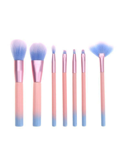 Ombre Bristle Makeup Brush 7pcs--Des Mess