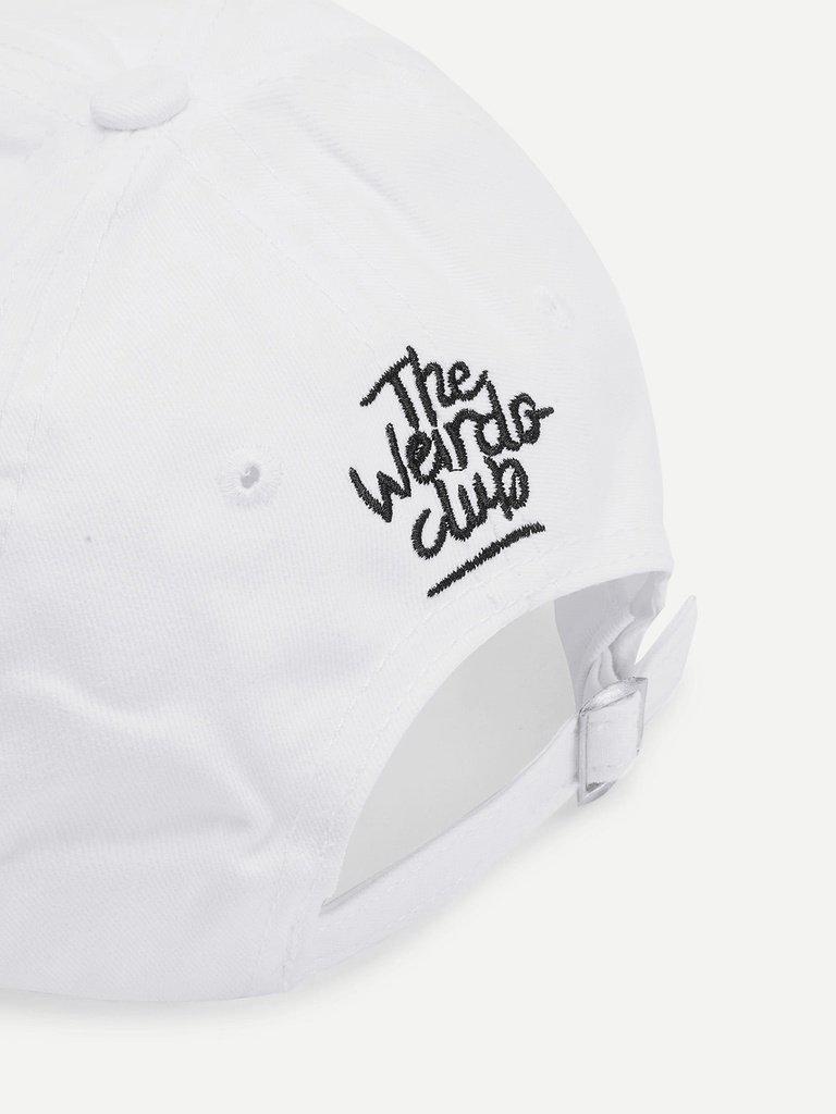 Embroidered Detail Baseball Cap-accessories-Des Mess