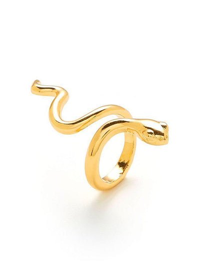 Smooth Snake Design Ring-jewelry-Des Mess